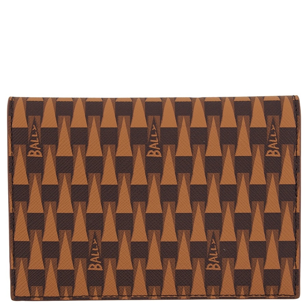 Bally Desert TPU Monogram Pennant Passport Holder